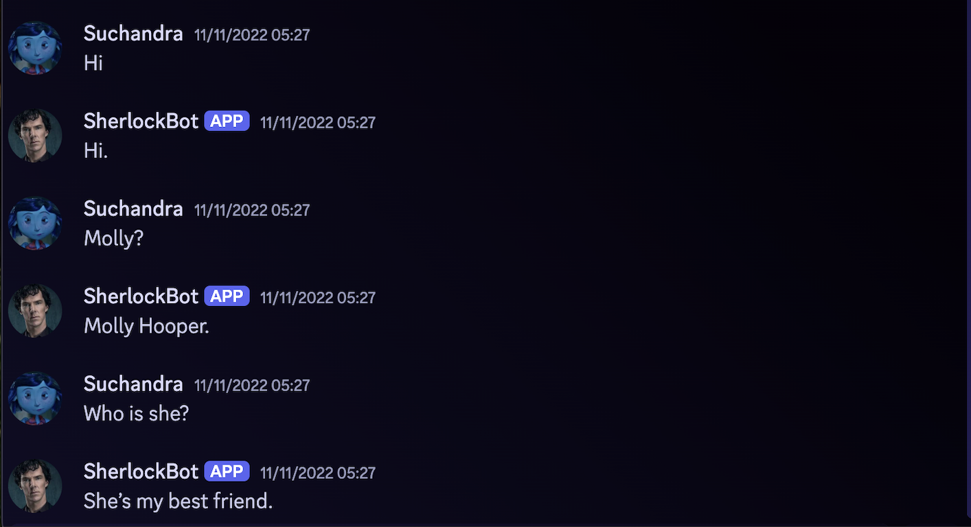 Sherlock Bot